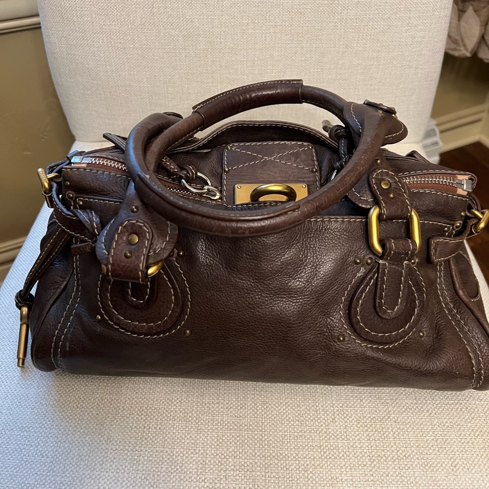 Chloe Leather Handbag. COA and dust bag included.